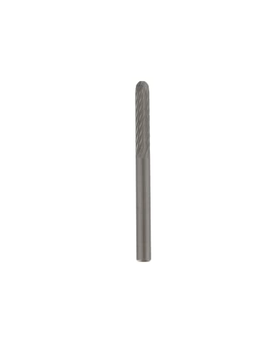 Dremel 9903 Wolfram Karbid Fräser spitz - Zubehör für Multifunktionswerkzeug mit 1 Fräser 3,2mm zum Formen, Glätten und zur Materialabnahme von Stahl, Kunststoff, Holz u.v.m.
