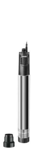 Gardena Premium Tiefbrunnenpumpe 6000/5 inox automatic: Brunnenpumpe mit 6000 l/h Fördermenge aus rostfreiem Edelstahl, automatische Tauchpumpe mit integrierter Trockenlaufsicherung (1499-20)