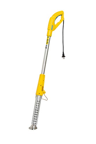 GLORIA Thermoflamm BIO Electro Abflammgerät | Elektrischer Unkrautvernichter, Unkrautbrenner | Einfache & sichere Bedienung | Hitzeschutz dank Kegeldüse | Für den unkrautfreien Garten und Gehweg (2000W)