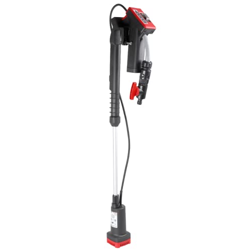WALTER Li-Ion Regenfasspumpe 12V, 1500l/h, 11m Förderhöhe, 0,5m Eintauchtiefe