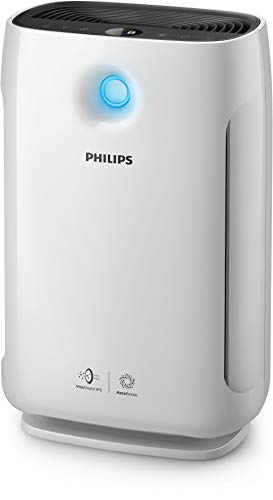 Philips Series 2000 Luftreiniger – entfernt Pollen, Staub, Viren und Allergene* in Räumen mit bis zu 79 m², 3 Geschwindigkeitsstufen, Sleep-Modus (AC2887/10)
