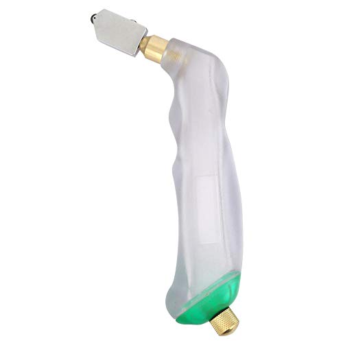 Pistolengriff Glasschneider, 6-12 mm Schnittstärke, Hartmetall Trennscheibe für Glasflaschen Mehr