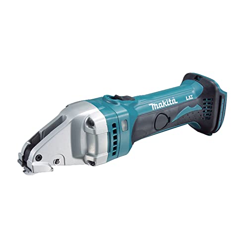 Makita DJS161Z Akku-Blechschere 1,6 mm 18 V (ohne Akku, ohne Ladegerät), Blau