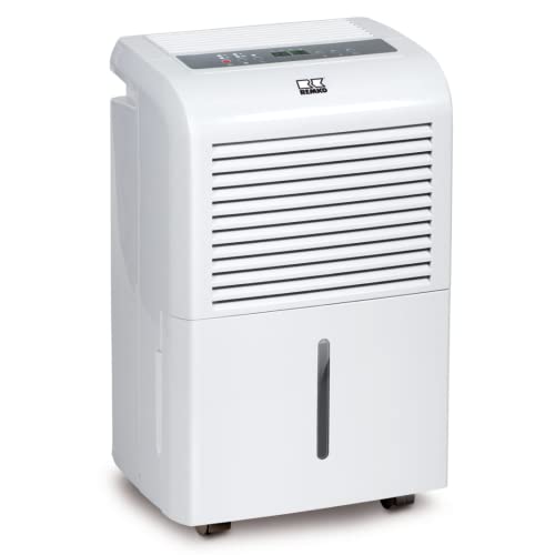 Remko ETF 360 ECO Luftentfeuchter (max.40 L/Tag) mit Kondensatpumpe - geeignet für Räume bis 240 m³ / 100m²