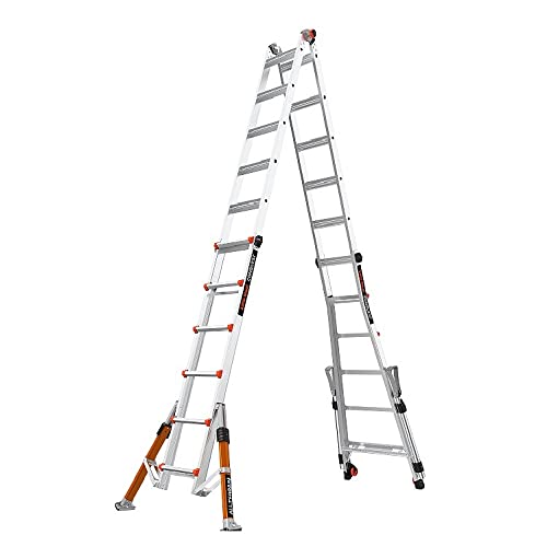 Little Giant Conquest Pro 16336 Pro Leiter mit All Terrain, 6 Stufen