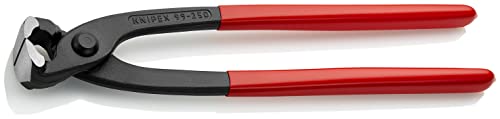 Knipex Monierzange (Rabitz- oder Flechterzange) schwarz atramentiert, mit Kunststoff überzogen 250 mm 99 01 250