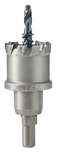 EZARC Lochsäge Hartmetall-Bohrer, Tiefer Schnitt Lochöffner für Löchern in Dick Edelstahl und Metall, 35mm