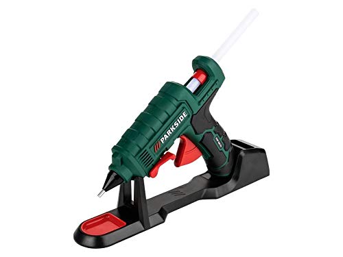 PARKSIDE® Heißklebepistole PHP 500 W 500 E3 kabellos inkl. Ladestation mit integrierter Abtropfschale