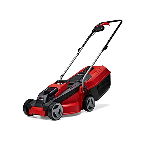 Einhell City Akku-Rasenmäher GE-CM 18/30 Li Kit Power X-Change (18 V, 30 cm Schnittbreite, bis 150 m², Brushless, 25L Fangkorb, 30-70 mm Schnitthöhe, inkl. 3,0 Ah Akku + Ladegerät)