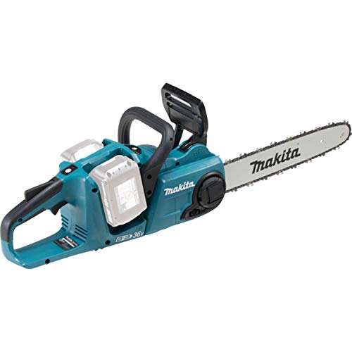 Makita DUC353Z Akku-Kettensäge 2x18 V (ohne Akku, ohne Ladegerät), Schwarz, Blau, 12 x 600 mm