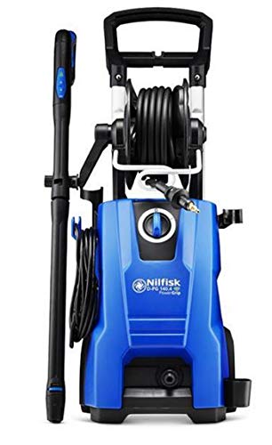 Nilfisk D 140 bar Hochdruckreiniger mit PowerGrip-Leistungsregulierung (inkl. Patio Cleaner Flächenreiniger)