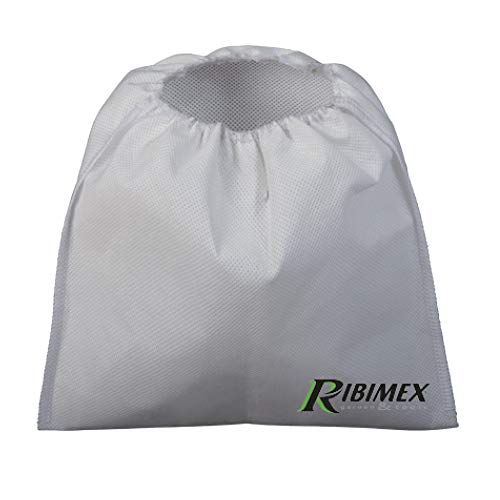 Ribimex PRCEN000/CF selbstverlöschender Vorfilter für Aschesauger Grau