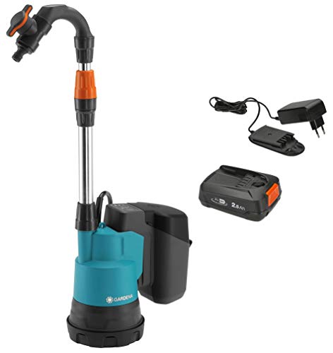 Akku-Regenfasspumpe 2000/2 18V P4A Ready-To-Use Set