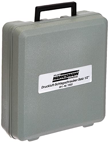 Mannesmann Druckluft-Schlagschrauber-Satz 1/2', 15-tlg., M 1503