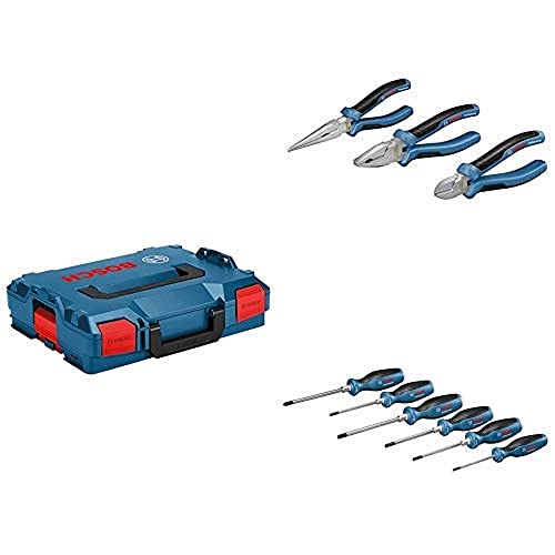 Bosch Professional L-BOXX 102 + Zangen- & Schraubendreher-Satz