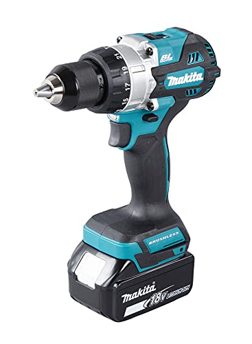 Makita DHP486RTJ Akku-Schlagbohrschrauber 18V / 5,0 Ah, 2 Akkus + Ladegerät im MAKPAC