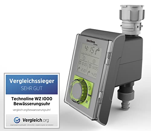 Technoline WZ 1000 Bewässerungscomputer Wasserzeitschaltuhren Bewässerungstimer