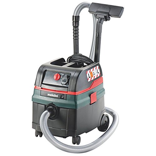 Metabo Allessauger ASR 25 L SC (602024000) Karton; mit elektromagnetischer Abrüttlung, Luftleistung max.: 4380 l/min, Unterdruck: 248 hPa (mbar), Filterfläche: 8600 cm², Schwarz