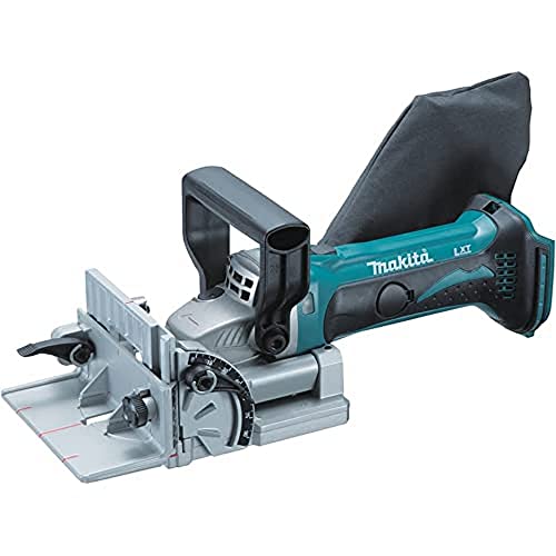 Makita DPJ180Z Akku-Nutfräse 18 V (ohne Akku, ohne Ladegerät), 11,4 cm L x 8,9 cm W x 40 cm H