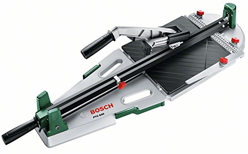 Bosch Fliesenschneider PTC 640 (Fliesenstärke: 12mm, Schnittlänge: 640mm, Diagonalschnittlänger: 450 mm, im Karton)