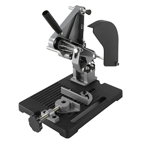 wolfcraft Trennständer passend für Einhandwinkelschleifer ø115/125mm | 5019000 I ideal geeignet zum Trennen von Metall I konzipiert für Heimwerker
