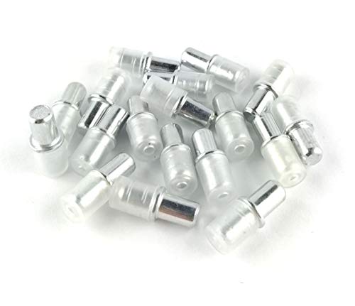 50x Glasbodenträger Bodenträger Einlegeböden Regalstift Plattenträger zum Stecken