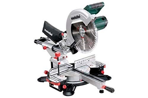 Metabo Kappsäge KGS 305 M (1600 W, Säge mit Zugfunktion, Max. Schnittbreite 90°/45°: 305 / 205 mm, Max. Schnitttiefe 90°/45° 105 / 67 mm, mit Tischverbreiterung + Sägeblatt) 619305000