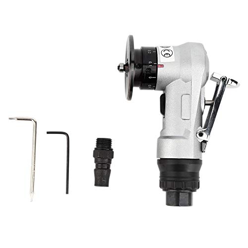 Anfasmaschine, KOPO KP-5702 Mini 45 ° Lichtbogenschneider Trimmer Leichtbogen-Druckluftwerkzeug, Abschräg und Entgratungs Handmaschine mit Schleifscheibe