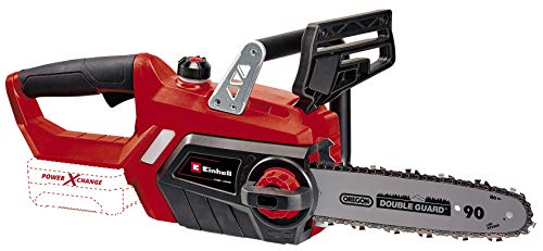 Einhell Akku-Kettensäge GE-LC 18/25 Li-Solo Power X-Change (Lithium-Ionen, 18V, OREGON Qualitätsschwert/-kette, Rückschlagschutz, Kettenfangbolzen, ohne Akku und Ladegerät)