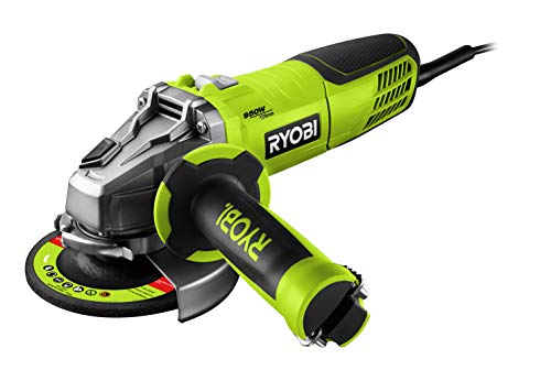 Ryobi Winkelschleifer RAG950-125S (Schleifgerät in Tasche mit Zubehör, 950 W, M14, 2,5 kg) 5133002495