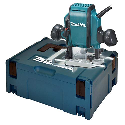 Makita Oberfräse Ø 8 mm + Makpac Rp0900Xj