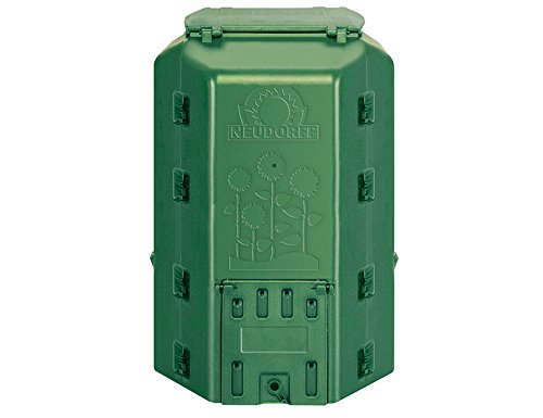NEUDORFF - Thermokomposter 'DuoTherm' 530 L. Wetterfester und UV-beständiger Komposter mit Recycling Kunststoff zur schnellen Kompostierung von Garten- und Küchenabfällen.