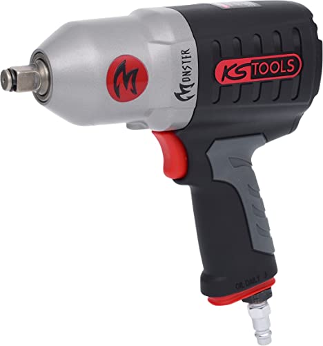 KS Tools 515.1210 1/2' MONSTER Hochleistungs-Druckluft-Schlagschrauber, 1690Nm