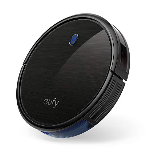 Saugroboter eufy RoboVac 11S (Slim) mit BoostIQ, Superschlank, Starke 1300Pa Saugkraft, Selbstaufladender Roboterstaubsauger, ideal für Haustierbesitzer(Generalüberholt)