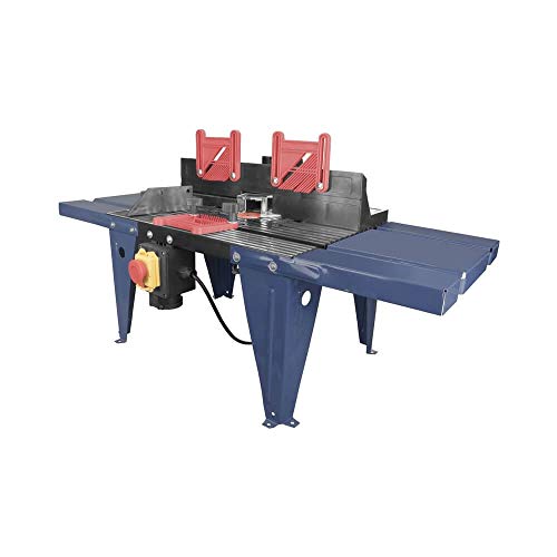 Güde 58086 Oberfräsentisch OFT 855 (Profi-Frästisch aus Aluminium-Druckguss mit Führungsnuten für Parallelanschlag)