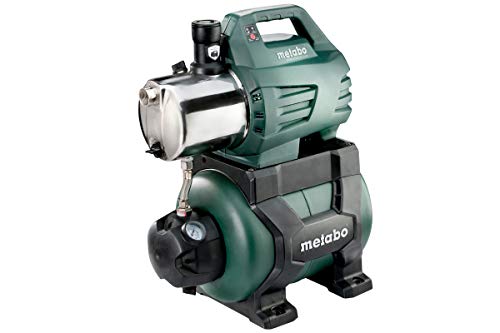 Metabo Hauswasserwerk HWW 6000/25 Inox (600975000) Karton, Nennaufnahmeleistung: 1300 W, Max. Fördermenge: 6000 l/h, Max. Förderhöhe: 55 m, 64 x 52.5 x 36 cm