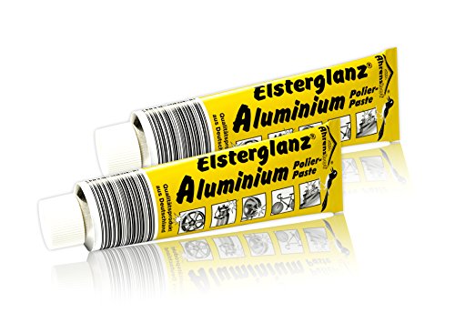 2 x Elsterglanz-Aluminium (35,00 €/L) Polierpaste Politur Riesentube 150ml Paste G Alu Neu