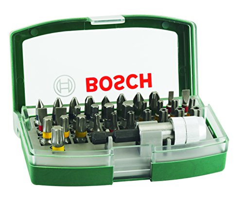 Bosch Accessories 32-teiliges Schraubendreher-Bit-Set mit Farbcodierung, Einzelpackung