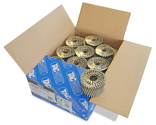 Tacwise 0964 2,8/64mm geradflächige verzinkte Nägelspulering, 4.000 Stück