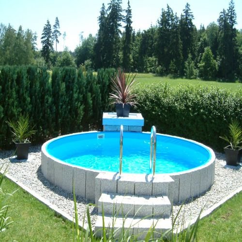 Rundpool Fun-Zon 4,00 x 1,20m Stahlwandbecken Verschiedene Größen verfügbar Rundbecken Stahlwandpool 400x120 cm