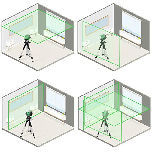 Kreuzlinienlaser Test