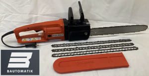 2.400 Watt 23514120-AZ2 IKRA Elektro Kettensäge KSE 2400-40 2 Ersatzketten Schwarz inkl 2.400 Watt 23514120-AZ2 IKRA Elektro Kettensäge KSE 2400-40 2 Ersatzketten Schwarz inkl