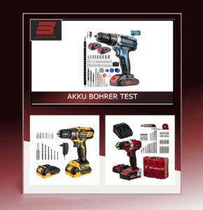 Akku-Bohrer Test