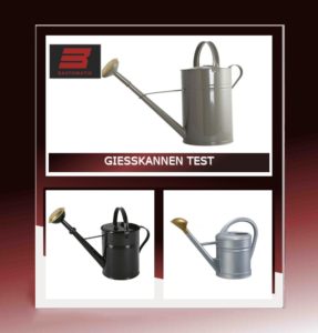 Gießkannen Test