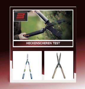 Heckenschere Test