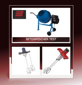 Betonmischer Test