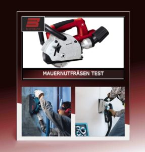 Mauernutfräsen Test