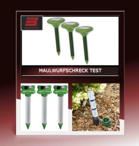 Maulwurfschreck Test