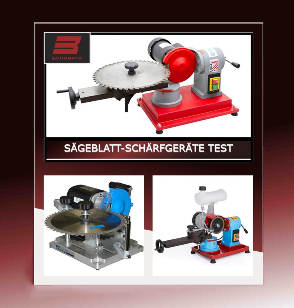 Sägeblatt-Schärfgeräte Test